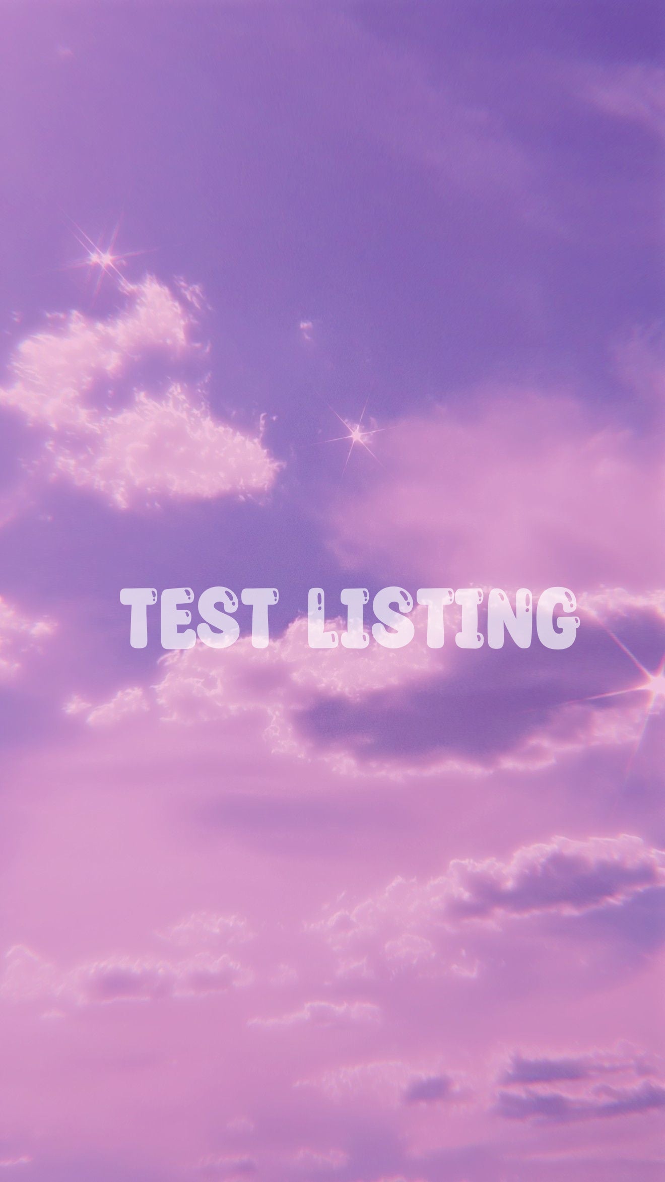 Test Listing