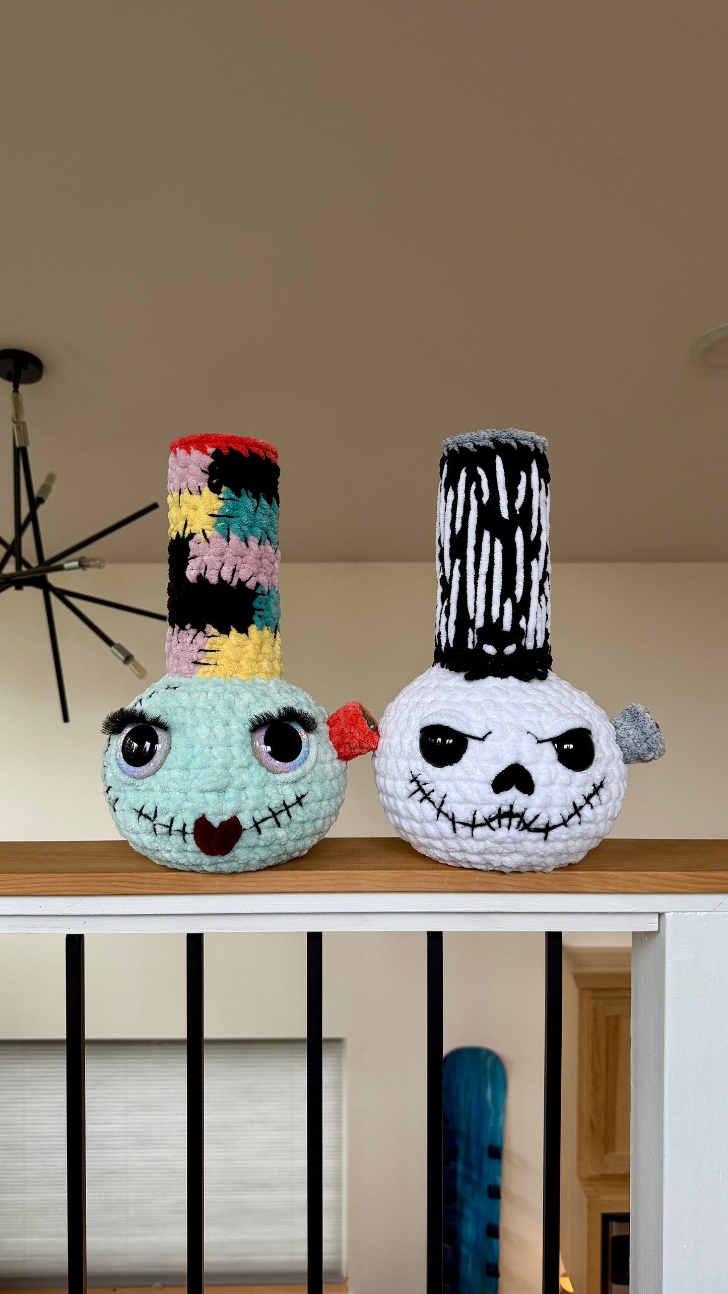 Jack & Sally Large Bong Plushie's