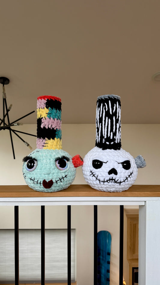 Jack & Sally Large Bong Plushie's