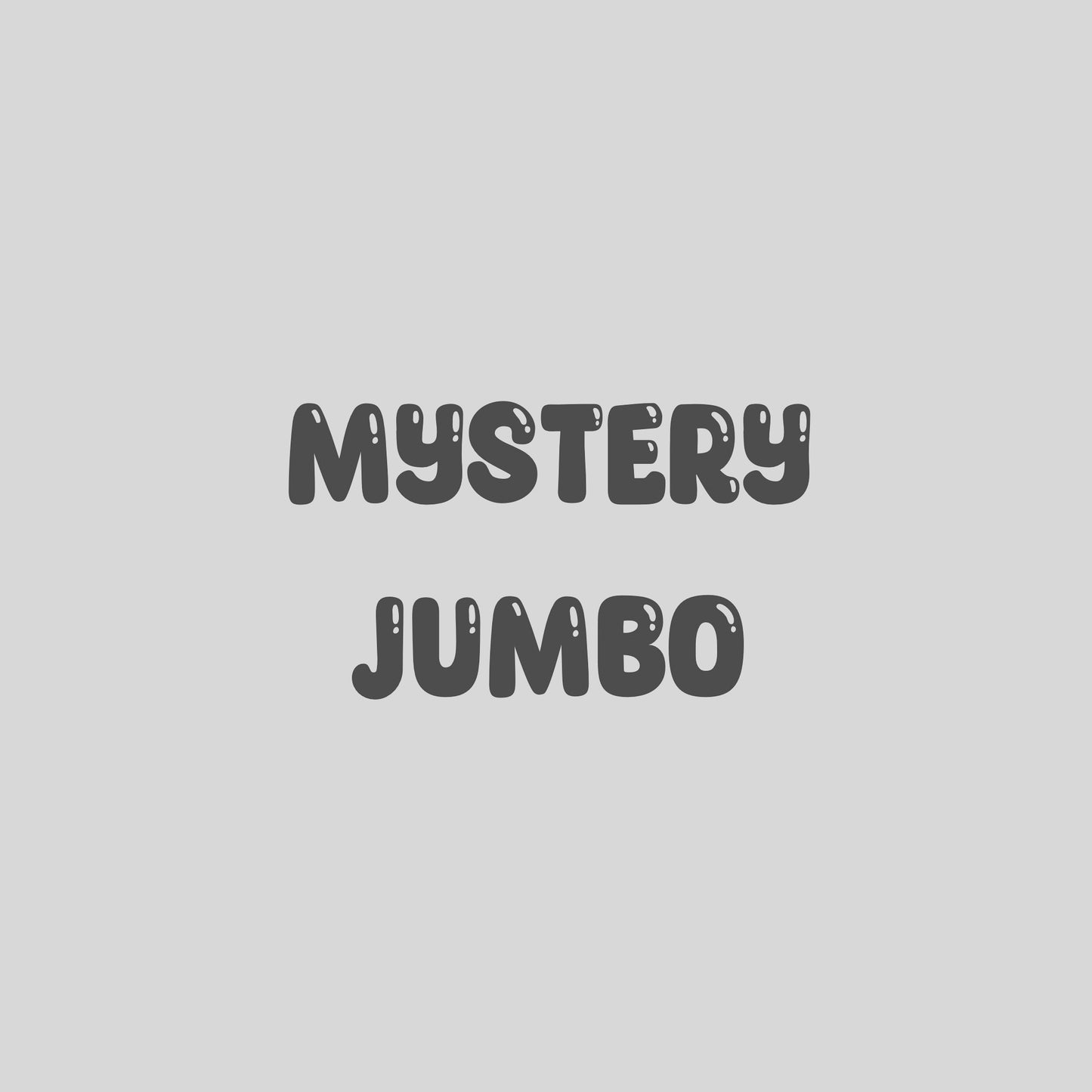 Mystery Jumbo - READ DESCRIPTION